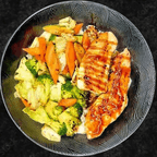 Best Salmon Teriyaki Bowl in Houston, TX